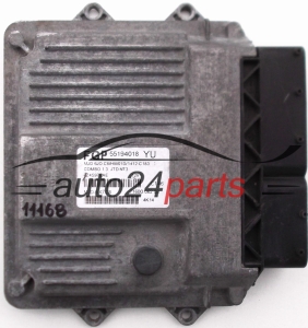 ECU ENGINE CONTROLLER OPEL COMBO 1.3 CDTI Magneti Marelli MJD 6JO.C6, MJD6JOC6, MJD6J0C6, FGP 55194018 YU, 55194018YU, 71600.062.03, 7160006203 