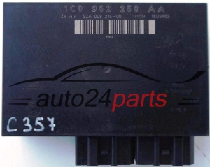 CENTRALITA DE CONFORT VW SEAT SKODA HELLA 5ZA00821500, 5ZA008215-00, 5ZA 008 215-00, 1C0962258AA, 1C0 962 258 AA
