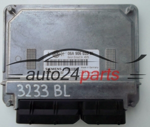 ECU ENGINE CONTROLLER VW VOLKSWAGEN GOLF 1.6 AZD 06A906033BL, 06A 906 033 BL, SIEMENS 5WP40149 02, BENZIN SIMOS 3.3 A 4578