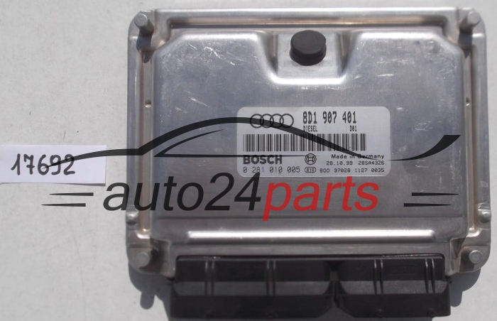 ECU CENTRALITA DE MOTOR AUDI A6 2.5 TDI BOSCH 0 281 010 005