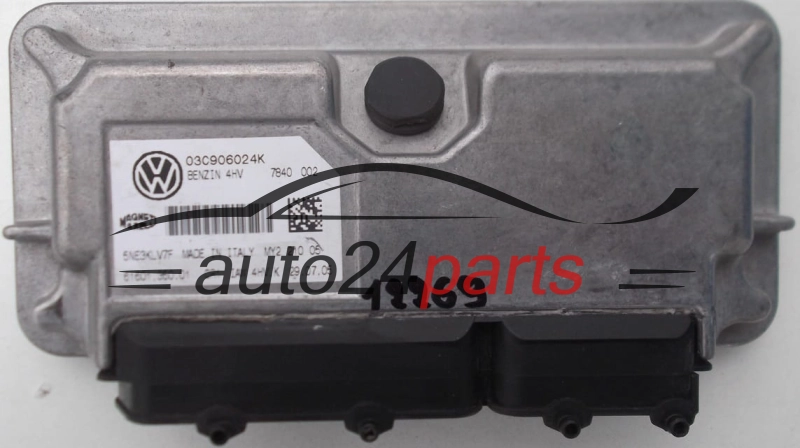 Centralina do motor VW VOLKSWAGEN GOLF 1.4 03C906024K MY2 117 07 MY211707 IAW 4HV.AD IAW4HVAD