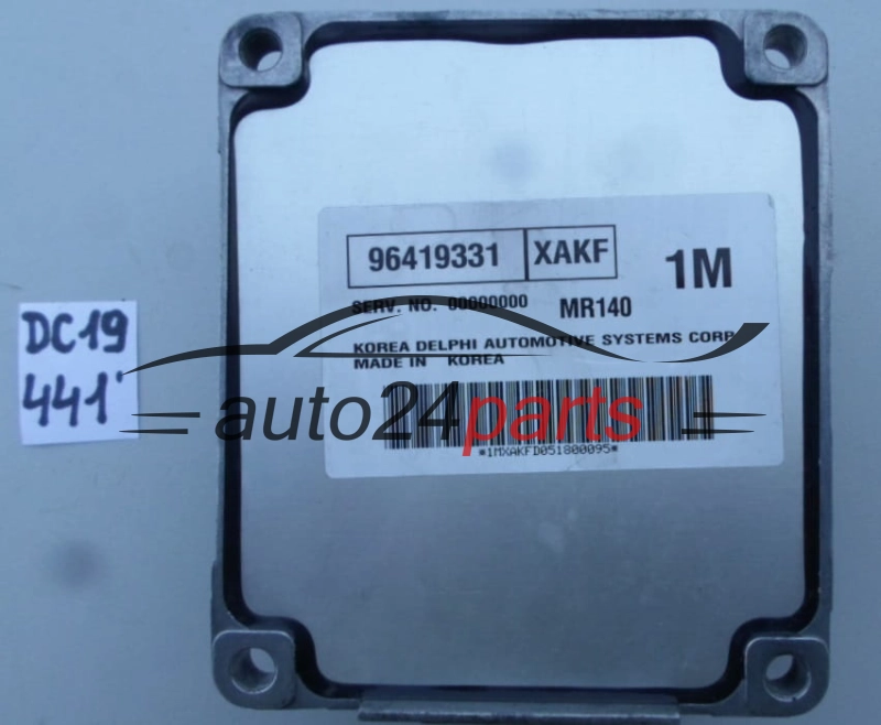 Μονάδα Ελέγχου Κινητήρα CHEVROLET LACETTI 96419331 XAKF