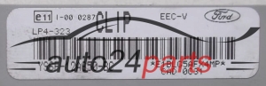 ECU CENTRALITA DE MOTOR  FORD FIESTA ESCORT 1.6 VISTEON YS6F-12A650-BC