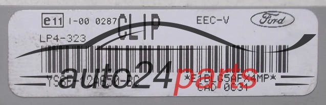 ECU CENTRALITA DE MOTOR  FORD FIESTA ESCORT 1.6 VISTEON YS6F-12A650-BC