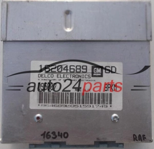 KOMPUTER STEROWNIK SILNIKA OPEL CORSA 1.2, DELCO 16204689 GD, 16204689GD, D95007, BPKM -  16340