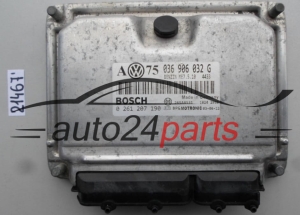 KOMPUTER STEROWNIK SILNIKA VW VOLKSWAGEN  036906032G 0261207190-  21467