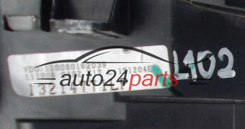 INDICADOR DE VELOCIDADE OPEL MERIVA 1.6 Z16XEP VDO 110080162039 13214771LP, 13214771 LP