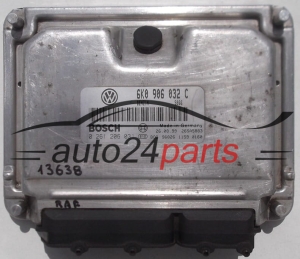 KOMPUTER STEROWNIK SILNIKA SEAT IBIZA CORDOBA VARIO 1.4 MPI 6K0 906 032 C, 6K0906032C, BOSCH 0 261 206 031, 0261206031, 26SA5883