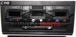 HEATING AND AIR CONDITIONING CONTROL PANEL SWITCH CLIMATRONIC AUDI A4 S4 RS4 8E0 820 043 H, 8E0820043H