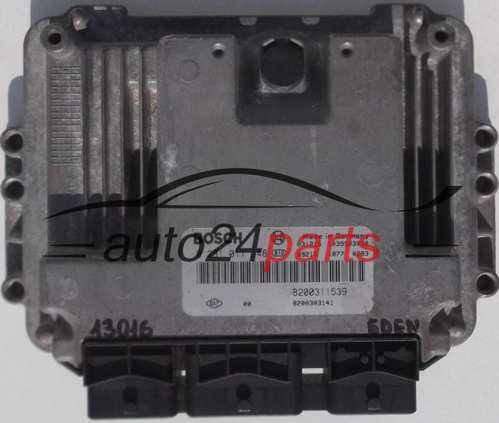 ECU CENTRALITA DE MOTOR RENAULT LAGUNA 1.9 DCI BOSCH 0281011148
