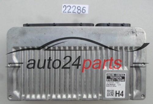 KOMPUTER STEROWNIK SILNIKA TOYOTA LEXUS 89661-78240, 8966178240, 275600-1481, 2756001481