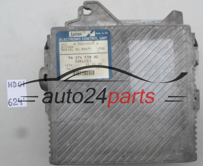 CITROEN XANTIA PEUGEOT 406 2.1 9627453880, 96 274 538 80 XUDLC01, DCU R 04010019 A, 80708A 