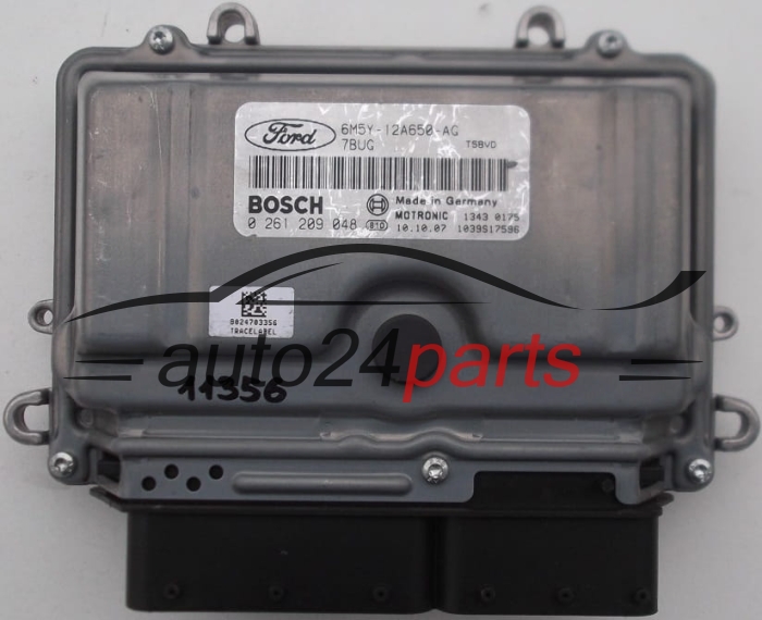 Μονάδα Ελέγχου Κινητήρα FORD FOCUS 2.5 T BOSCH 0 261 209 048, 0261209048, 6M5Y-12A650-AG, 6M5Y12A650AG