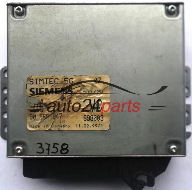 CENTRALINA MOTORE OPEL OMEGA B SIEMENS 5WK9 0253