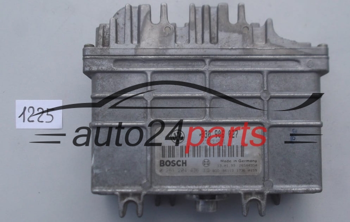 MOTORSTEUERGERÄT ECU STEUERGERÄT SEAT AROSA VW GOLF 1.4 030906027, 030 906 027, BOSCH 0261204436, 0 261 204 436