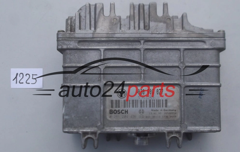 MOTORSTEUERGERÄT ECU STEUERGERÄT SEAT AROSA VW GOLF 1.4 030906027, 030 906 027, BOSCH 0261204436, 0 261 204 436