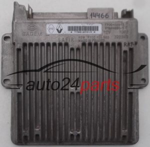 MOTORSTEUERGERÄT ECU STEUERGERÄT RENAULT TWINGO Sagem 21624890-5, 216248905, 7700103919, HOM 7700105560