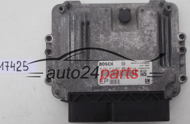CENTRALINA MOTORE OPEL ASTRA ZAFIRA 1.9 CDTI BOSCH 0 281 014 024, 0281014024, GM 55 205 622 EP 