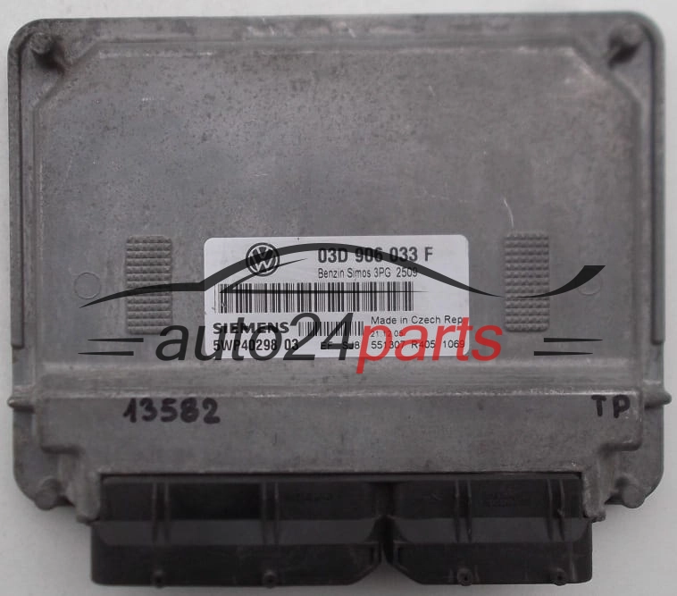 KOMPUTER STEROWNIK SILNIKA VOLKSWAGEN POLO SIEMENS 5WP40298 03