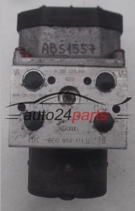 Aντλία ABS VOLKSWAGEN PASSAT AUDI A4 A6 SKODA BOSCH 0 265 220 405, 0265220405, 8E0 614 111 B, 8E0614111B, 0 273 004 283, 0273004283 