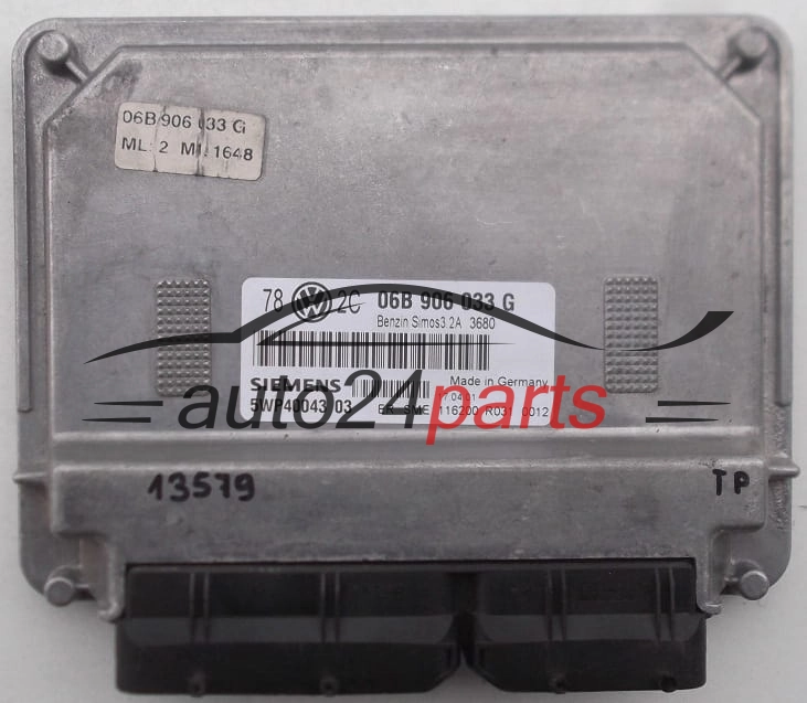 CENTRALINA MOTORE VOLKSWAGEN AUDI SEAT SKODA SIEMENS 5WP40 043 03