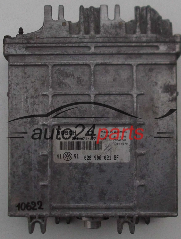 ΜΟΝΑΔΑ ΕΛΕΓΧΟΥ ΚΙΝΗΤΗΡΑ VW VOLKSWAGEN GOLF VENTO 1.9 TDI BOSCH 0 281 001 421/422, 0281001421, 028 906 021 BF, 028906021BF