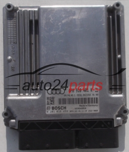 ECU ENGINE CONTROLLER AUDI A6 2.7 TDI 4F7910401K, 4F7 910 401 K, 4F0907401E, 4F0 907 401 E, BOSCH 0281016459, 0 281 016 459, DIESEL EDC17CP14 CANA 0060 1039S42010 