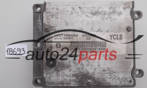 KOMPUTER STEROWNIK SILNIKA OPEL VECTRA SIGNUM 2.2 Z22SE 12571664AV YCLS, 12571664 AV, 12572011 CP, 12 572 011, 6235174, 62 35 174 - 