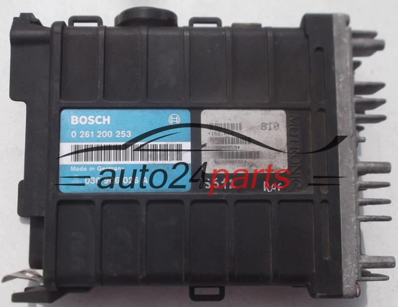KOMPUTER STEROWNIK SILNIKA VW VOLKSWAGEN POLO 1.1, BOSCH 0 261 200 253, 0261200253, 030 906 026 A, 030906026A