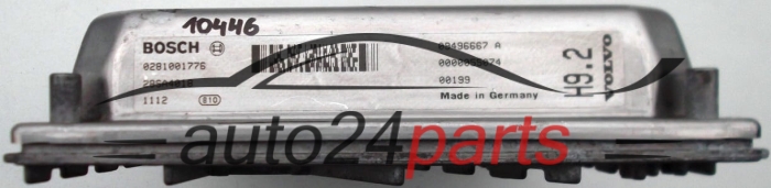 Μονάδα Ελέγχου Κινητήρα VOLVO 2.5 TDI BOSCH 0 281 001 776, 09496667 A