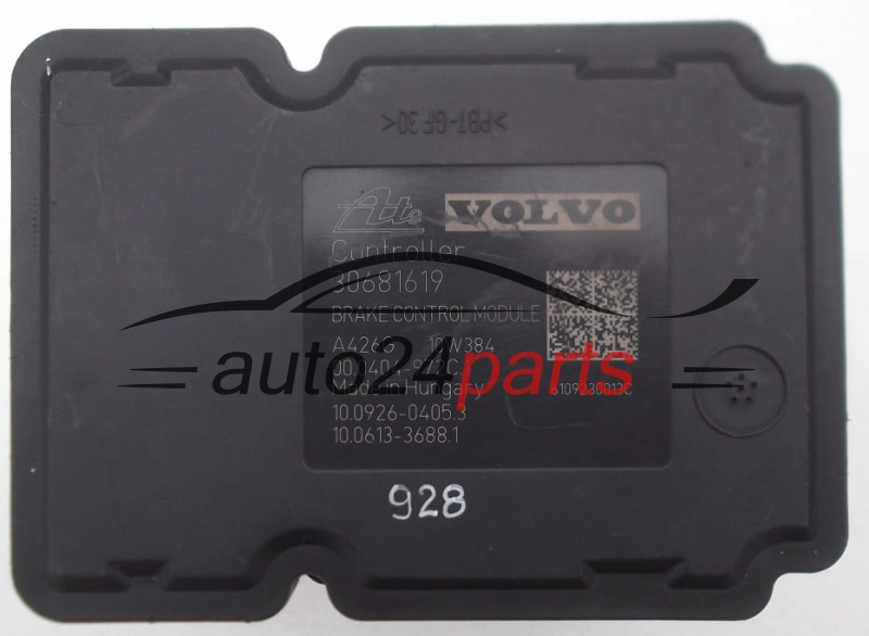 ABS PUMP VOLVO S80 V70 P30681619, 8G9N-2C405-AC, 8G9N2C405AC, ATE 10.0212-0182.4, 10021201824, 30681619, 00.0404-972C.1, 000404972C1, 10.0926-0405.3, 10092604053