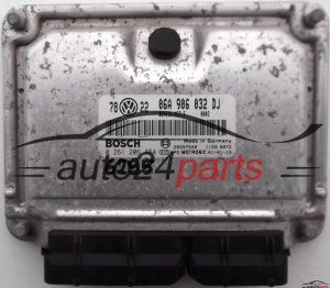 CENTRALINA MOTORE VW VOLKSWAGEN SKODA 1.8 T BOSCH 0 261 206 864, 0261206864, 06A 906 032 DJ, 06A906032DJ