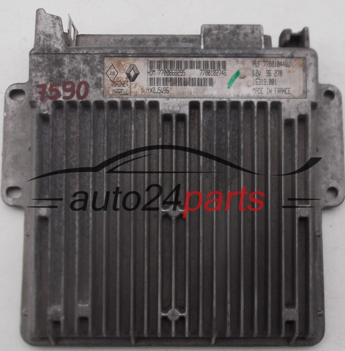 KOMPUTER STEROWNIK SILNIKA RENAULT CLIO 1.2 21623427-4A, 7700104481, 7700102990, HOM 7700868295