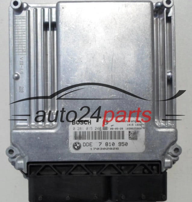 BMW X5 E70 X6 E71 3.0 DIESEL BOSCH 0281015240, 0 281 015 240, DDE 7810950, 7 810 950