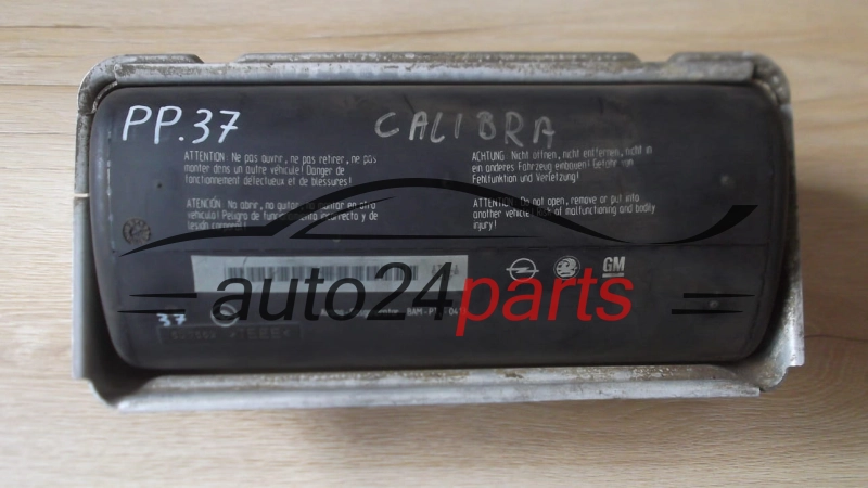 AIR BAG PODUSZKA POWIETRZNA PASAŻERA AIRBAG W DESKE KONSOLE OPEL CALIBRA 507562