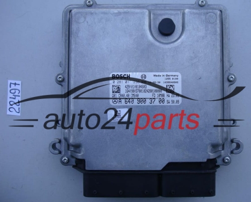 CENTRALITA DE MOTOR MERCEDES W245 BOSCH 0 281 017 236, 0281017236, A 640 900 37 00, A6409003700