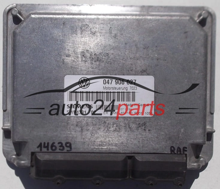 CENTRALINA MOTORE VOLKSWAGEN LUPO 1.0 047906027, 047 906 027, SIEMENS 5WP433102, 5WP433104, 5WP433105, BENZIN SIMOS 23P 7023