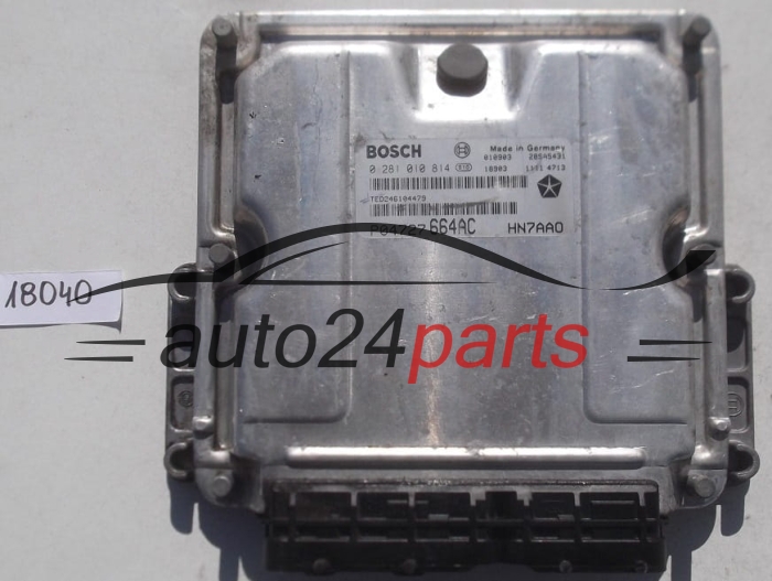 KOMPUTER STEROWNIK SILNIKA CHRYSLER VOYAGER 2.5 BOSCH 0 281 010 814