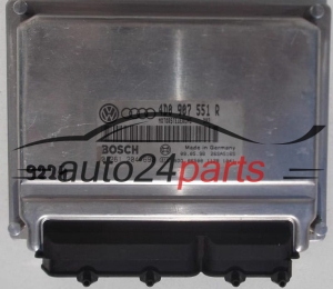 KOMPUTER STEROWNIK SILNIKA AUDI A4 A6 VW VOLKSWAGEN PASSAT 2.8 V6 30V 4D0907551R, 4D0 907 551 R, BOSCH 0261204690, 0 261 204 690, BENZIN D02 26SA5165
