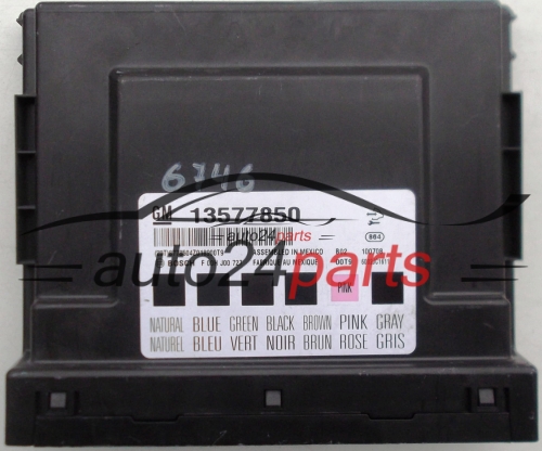 Centralina modulo comfort OPEL ASTRA J 1.4 BOSCH F 00H J00 727, F00HJ00727, 13577850.jpg