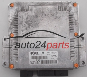 CALCULATEUR MOTEUR CITROEN PEUGEOT 2.0 HDI BOSCH 0 281 011 032, 0281011032, 96 467 191 80, 9646719180, EDC15C2 