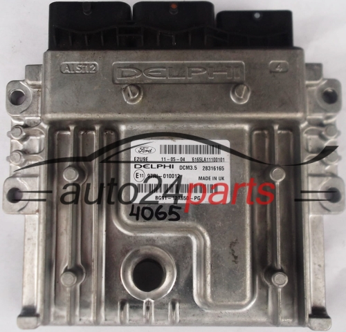 ECU ENGINE CONTROLLER FORD BG9112A650PG, BG91-12A650-PG, DELPHI DCM3.5 28316165
