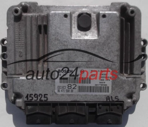 Μονάδα Ελέγχου Κινητήρα PEUGEOT 206 1.4 HDI BOSCH 0 281 010 707, 0281010707, 96 471 580 80, 9647158080, 9647785580, EDC16C3 82, 1039S00914