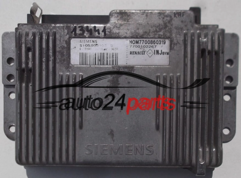 ΜΟΝΑΔΑ ΕΛΕΓΧΟΥ ΚΙΝΗΤΗΡΑ RENAULT MEGANE 1.6 16V SIEMENS S105300103B, HOM 7700860319, 7700102267