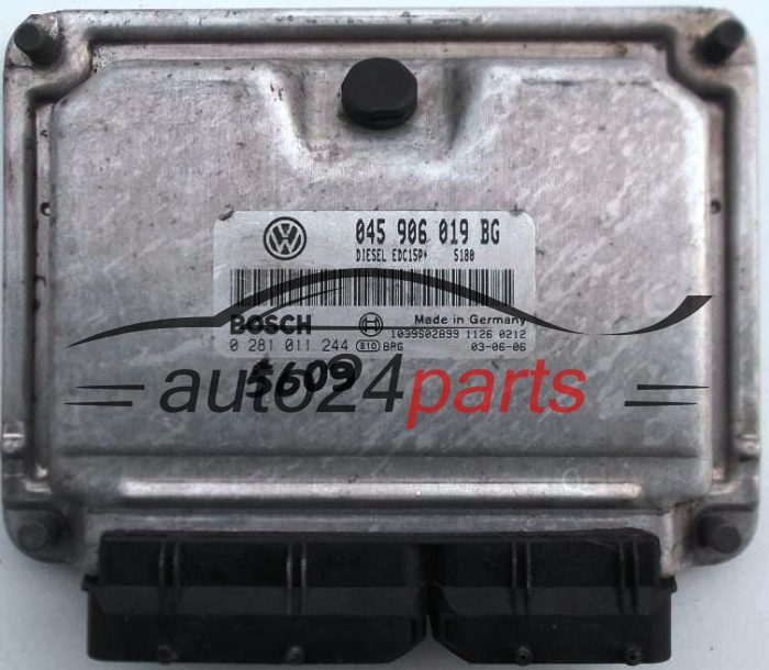 KOMPUTER STEROWNIK SILNIKA SEAT IBIZA 1.4 TDI AMF 045906019BG, BOSCH 0281011244, 1039S02899