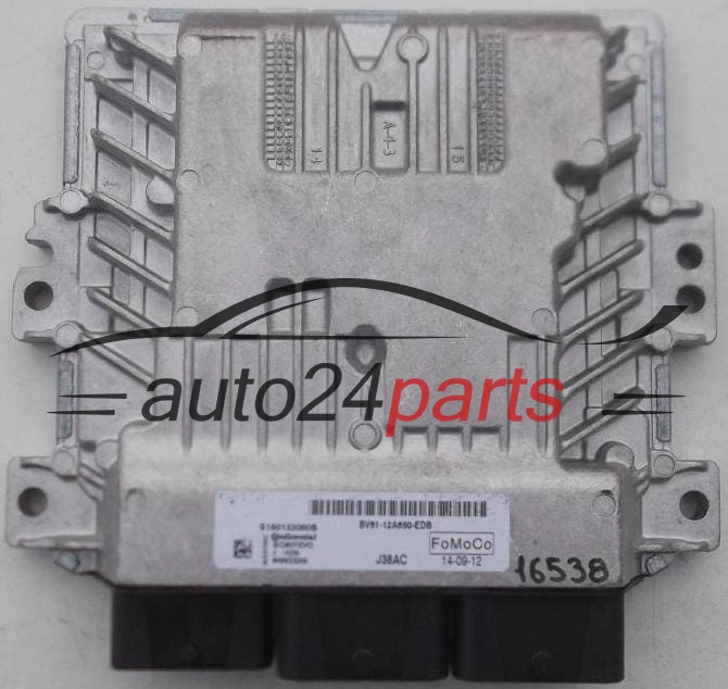CALCULATEUR MOTEUR FORD FOCUS C-MAX 1.6 TDCI BV61-12A650-EDB, BV6112A650EDB, CONTINENTAL S180133060B, BV61-12A650-EDC, BV6112A650EDC