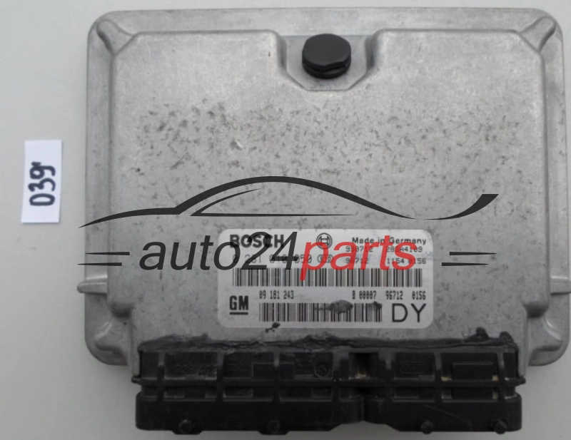KOMPUTER STEROWNIK SILNIKA OPEL ASTRA VECTRA ZAFIRA 2.0 DTH X20DTL Y20DTH BOSCH 0 281 010 050