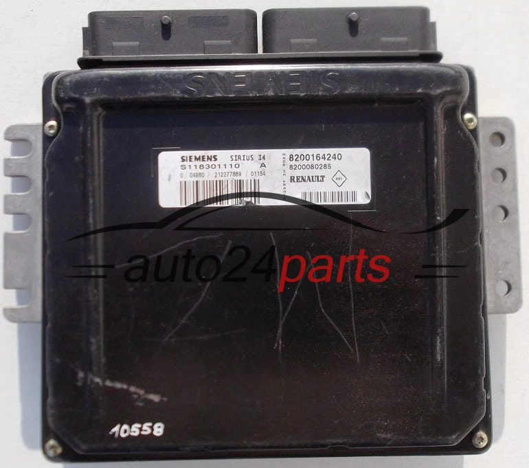 Μονάδα Ελέγχου Κινητήρα RENAULT KANGOO CLIO SIEMENS S118301110 A, S118301110A, 8200164240, 8200080285