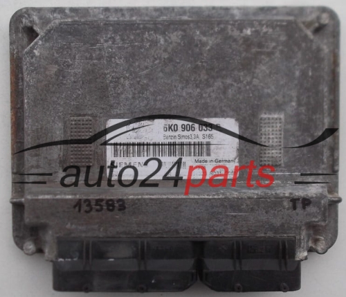 SEAT IBIZA 1.6 SR AUR 6K0 906 033 B, 6K0906033B, SIEMENS 5WP40051 04, 5WP4005104, SIMOS 3.3A S165 