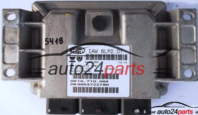 ECU ENGINE CONTROLLER PEUGEOT 307 1.4 IAW6LP2.01